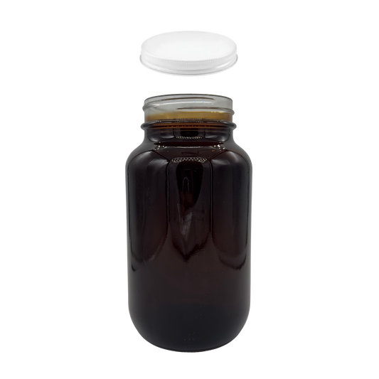 Tarro Conserva Ámbar de Vidrio 940ml