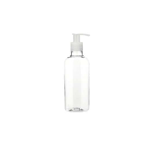 Botella Oval Plastico PET con Dosificador