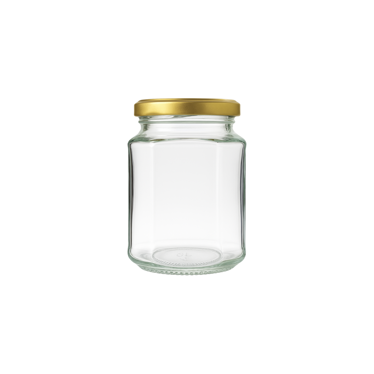 Tarro Octagonal de Vidrio 272ml