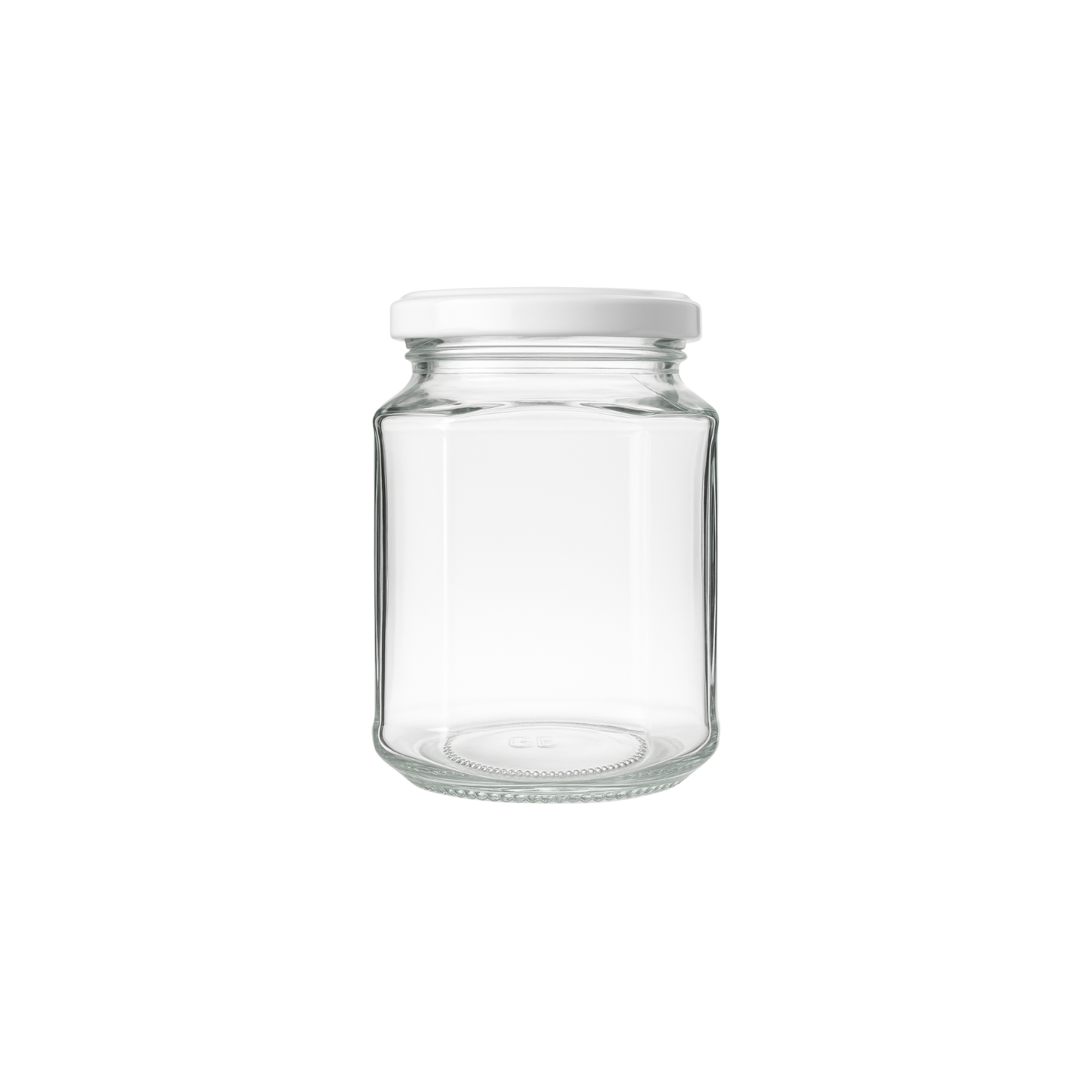 Tarro Octagonal de Vidrio 272ml