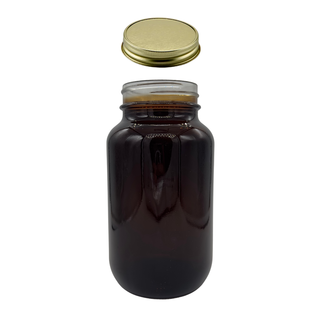Tarro Conserva Ámbar de Vidrio 940ml