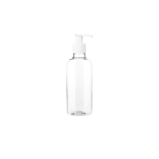 Botella Oval Plastico PET con Dosificador