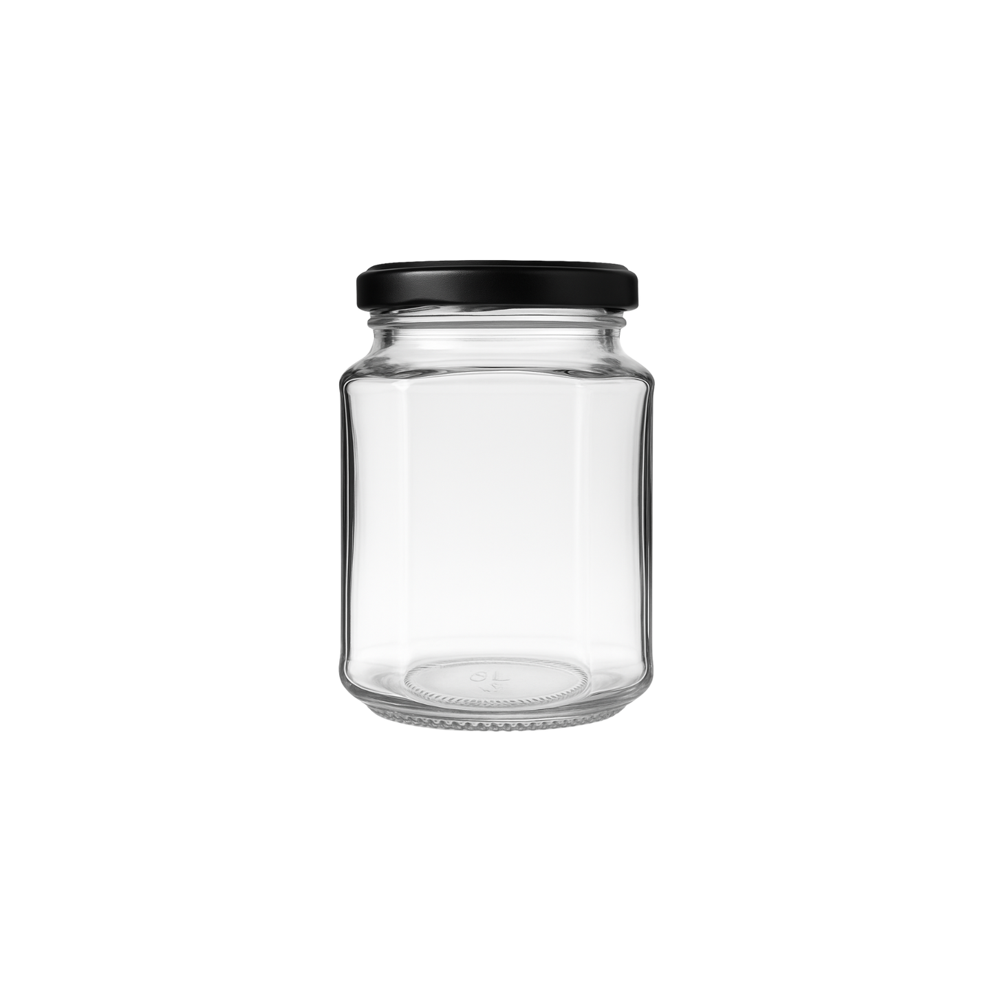 Tarro Octagonal de Vidrio 272ml
