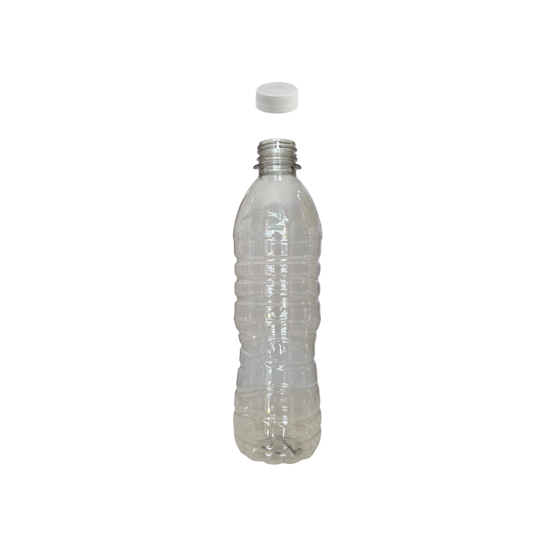 Botella para agua de Anillada PET