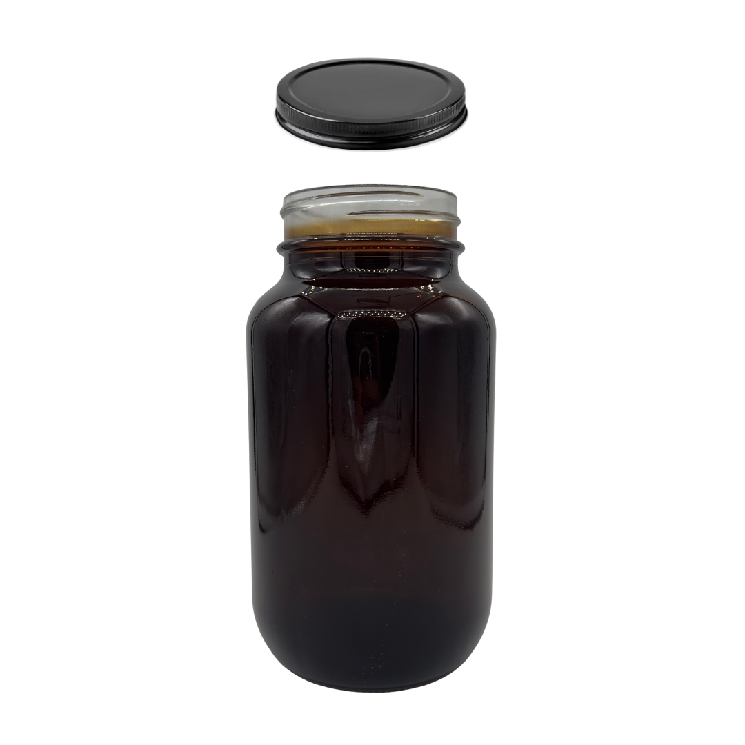 Tarro Conserva Ámbar de Vidrio 940ml