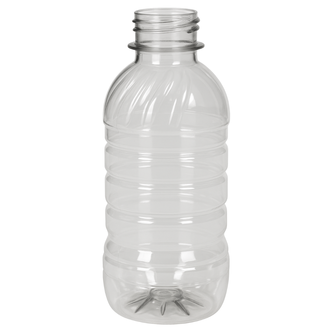 Botella para agua de Anillada PET