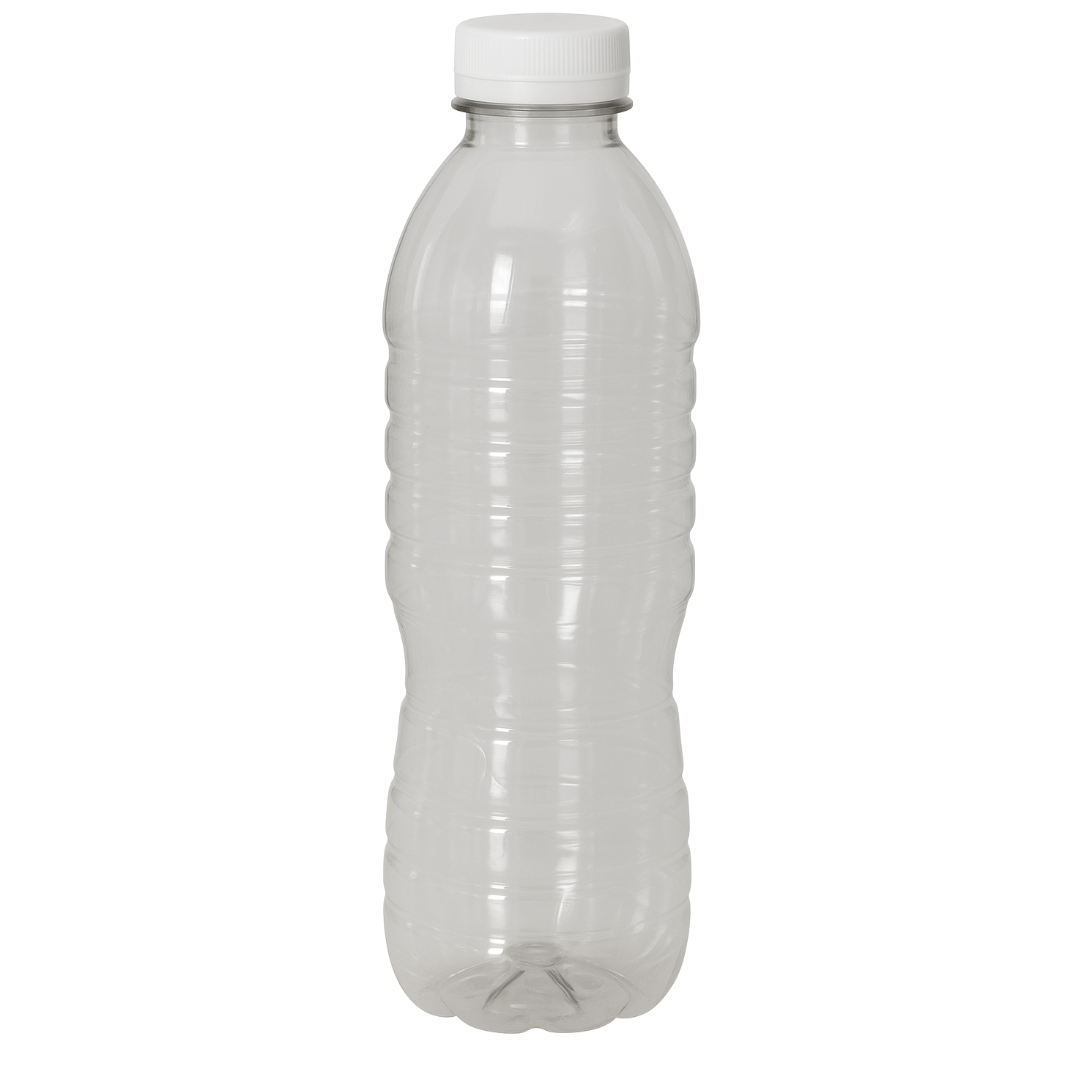 Botella para agua de Anillada PET