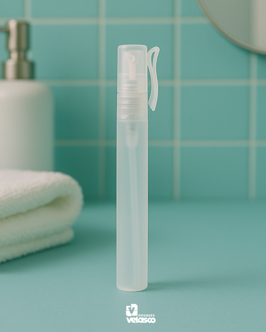 Envase PP Perfumero Tapa Clip Pluma