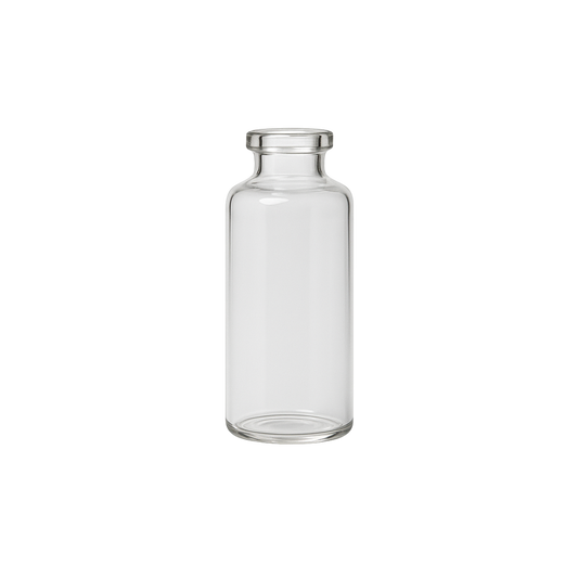Vial Vidrio Cristal Cilíndrico