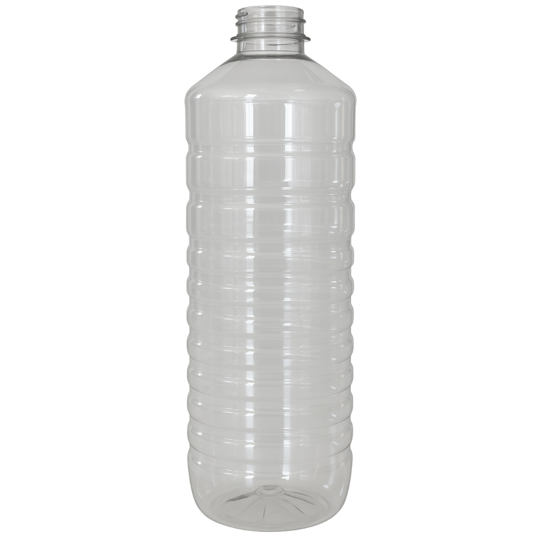 Botella para agua de Anillada PET