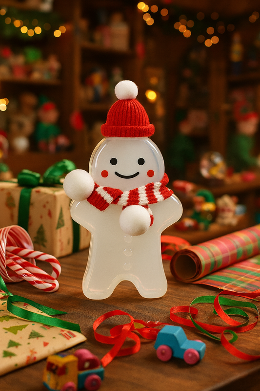 PREVENTA Botella Navideña Hombre de Jengibre