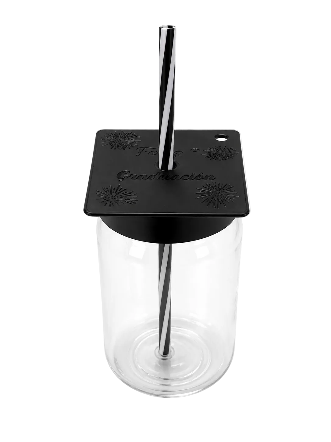 Tapa Birrete Negro con Pet 500ml