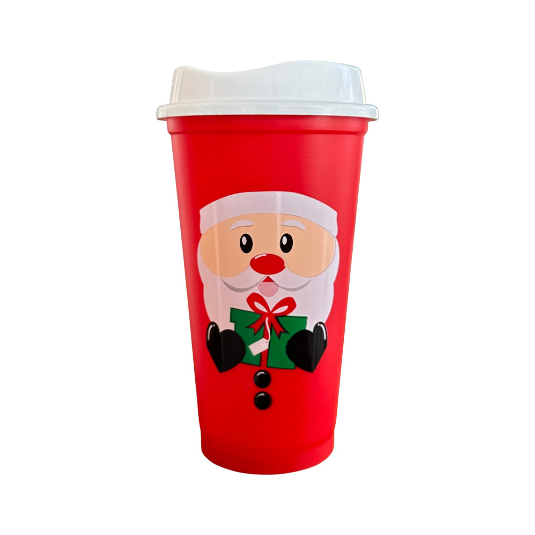 Vaso Cafetero Navideño 16oz