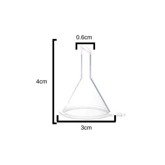 Mini Embudo Transparente
