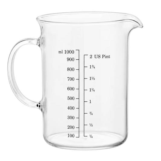 Taza Medidora de Vidrio