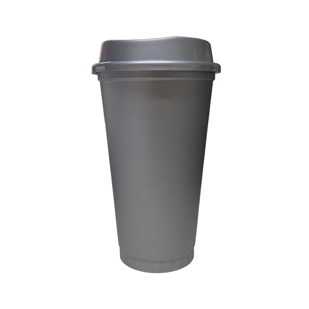 Vaso Cafetero Metalico 16oz