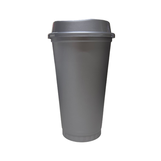 Vaso Cafetero Metalico 16oz