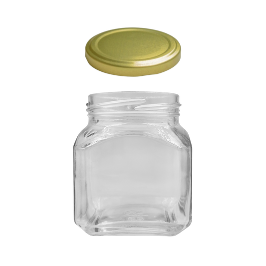 Tarro Hibiscus de Vidrio 250ml