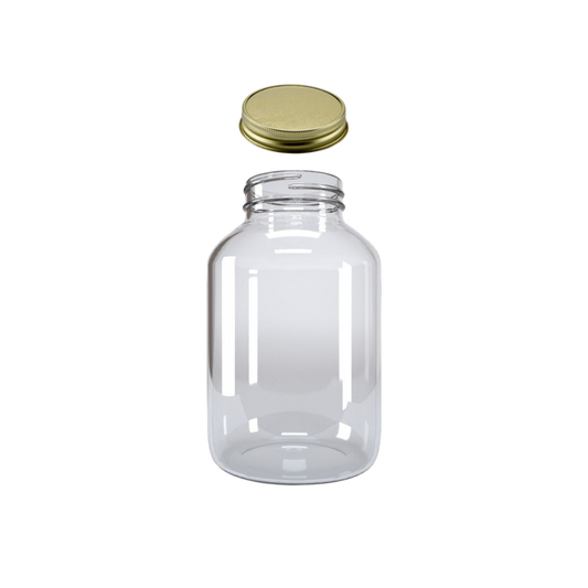 Tarro Conserva de Vidrio 1840ml con Cierre Hermético