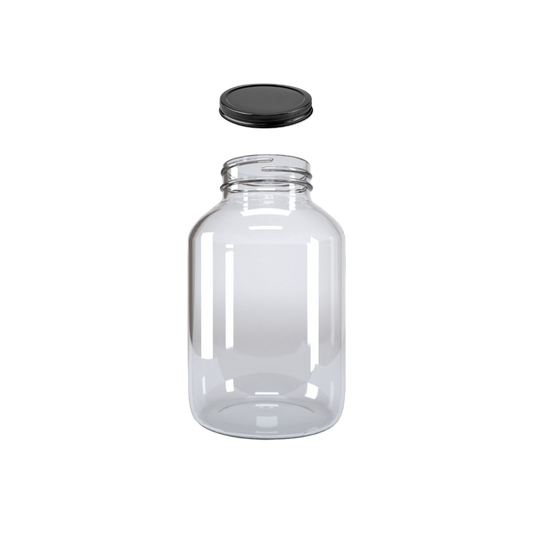 Tarro Conserva de Vidrio 1840ml con Cierre Hermético