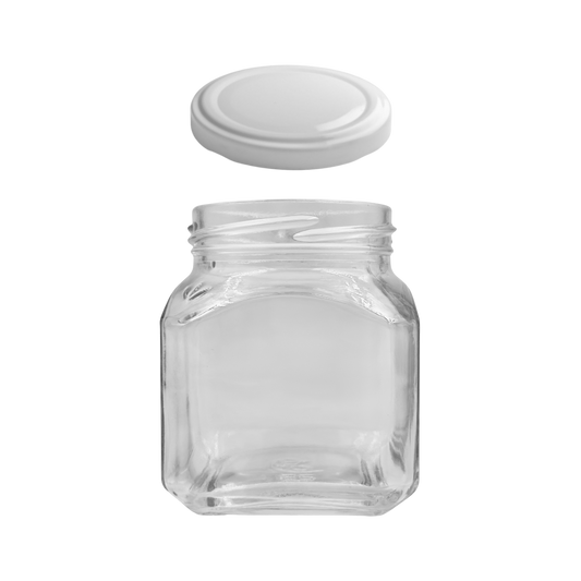 Tarro Hibiscus de Vidrio 250ml