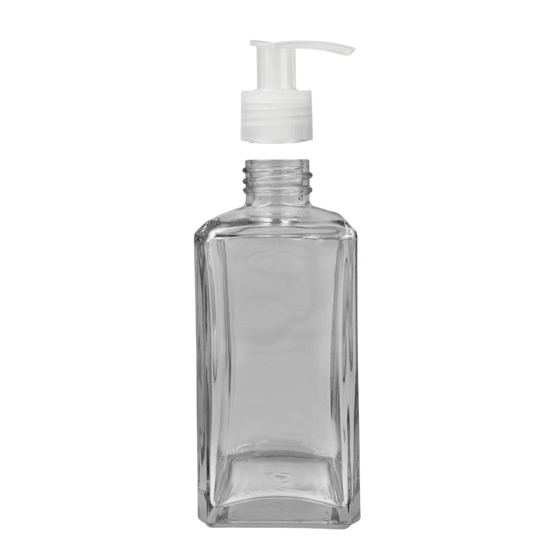 Envase Jabonero de Vidrio con Dosificador