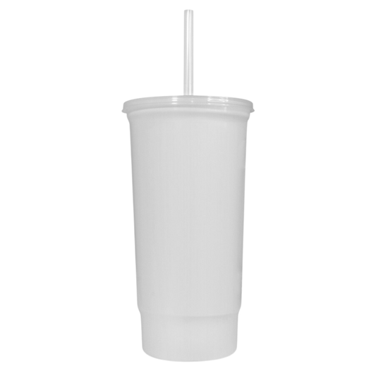 Vaso Bachelor 32oz con Tapa y Popote