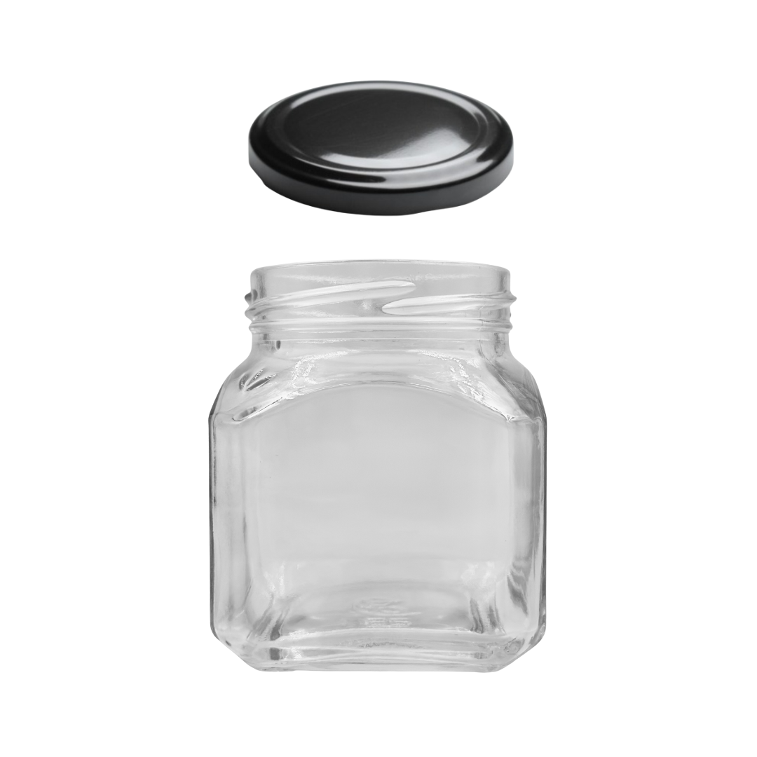 Tarro Hibiscus de Vidrio 250ml