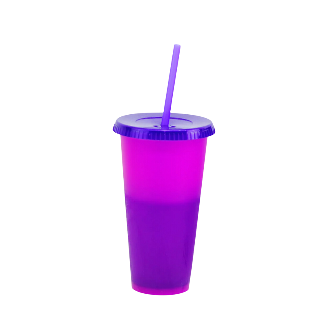 Vaso Magic 24oz con Tapa y Popote