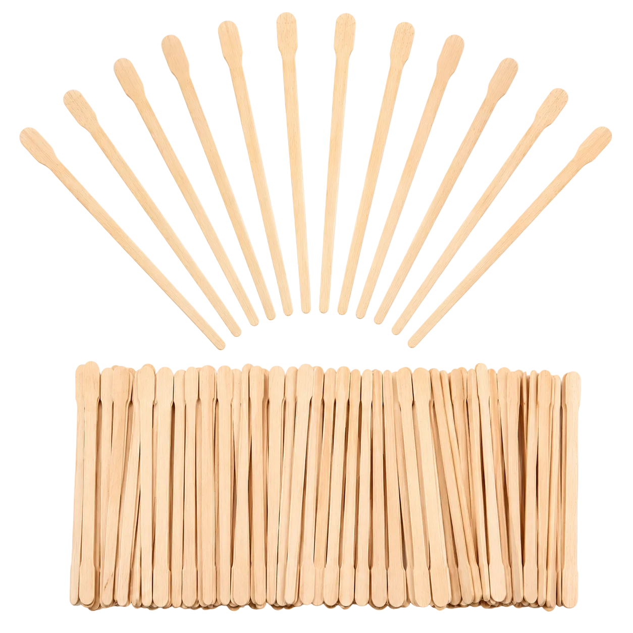 Espátulas de Madera 100 piezas