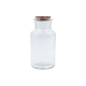 Frasco Vial de Vidrio con Tapa Corcho
