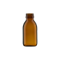 Botella Redonda Industrial Ámbar (no incluye tapa)