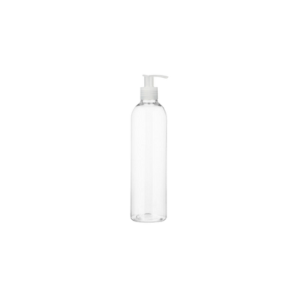 Botella Boston Plastico PET con Dosificador