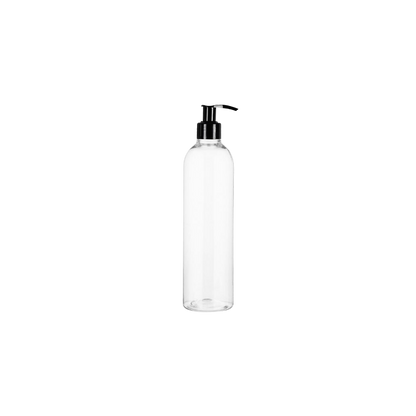 Botella Boston Plastico PET con Dosificador