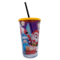 Vaso Forum 32 oz Navideño con Tapa y Popote