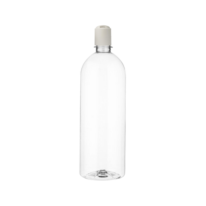 Botella Boston Plastico PET con Disc Top