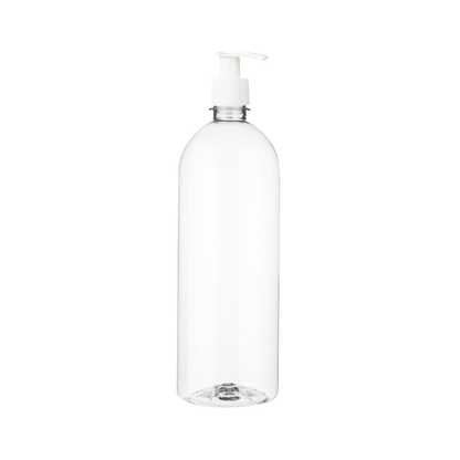 Botella Boston Plastico PET con Dosificador