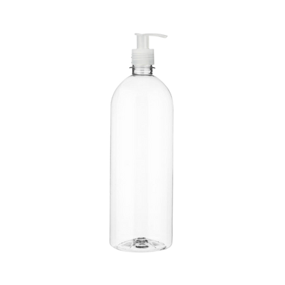 Botella Boston Plastico PET con Dosificador