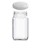 Tarro Cuadrado de Vidrio 370ml
