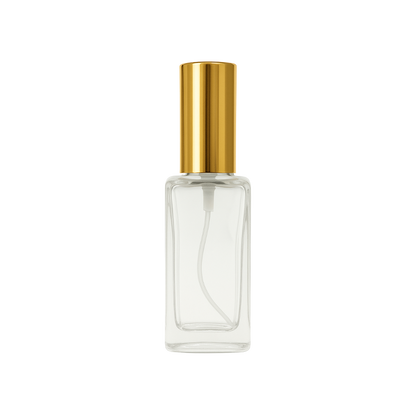 Envase Vidrio Perfumero Jasmar con Tapa Metálica