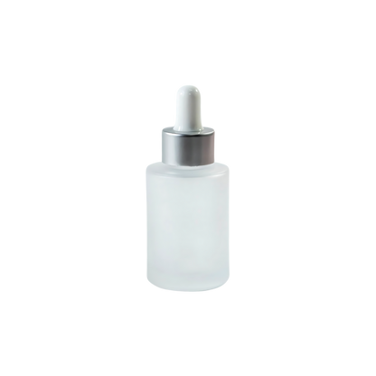 Frasco de Vidrio Multiusos Mate R20 con Tapa Bulbo Plata
