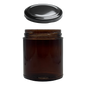 Tarro Round Jelly Ámbar de Vidrio 265ml