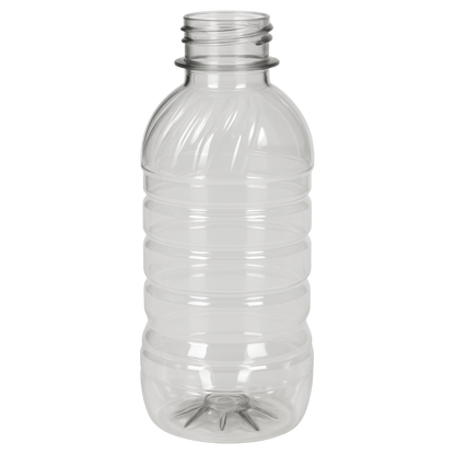 Botella para agua de Anillada PET