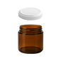 Tarro Jar Ámbar de Vidrio 300ml