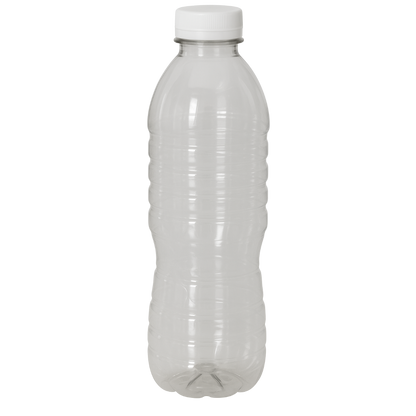 Botella para agua de Anillada PET