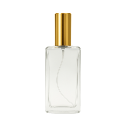 Envase Vidrio Perfumero Jasmar con Tapa Metálica