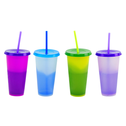Vaso Magic 24oz con Tapa y Popote