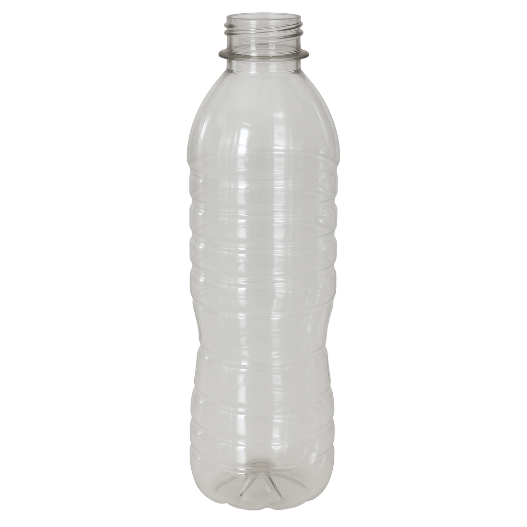 Botella para agua de Anillada PET