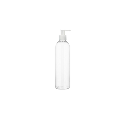 Botella Boston Plastico PET con Dosificador
