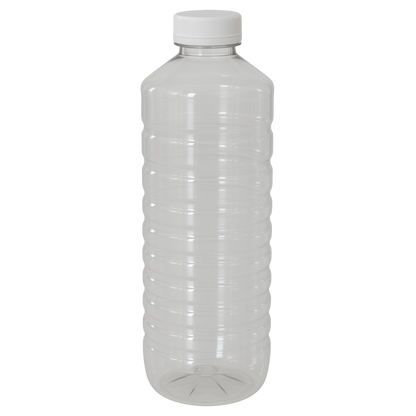 Botella para agua de Anillada PET